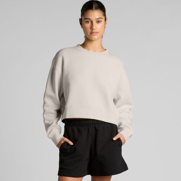 AS Colour Women's Relax Crop Crew Thumbnail