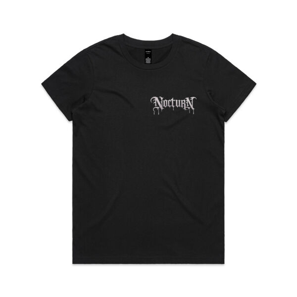 NOCTURN - Womens T-shirt Skull Thumbnail