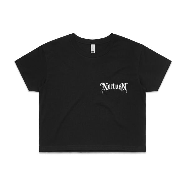 NOCTURN - PURPLE SKULL CROP Thumbnail