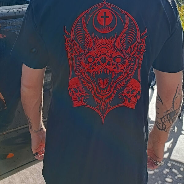 Red Lunar Bat Tee Thumbnail